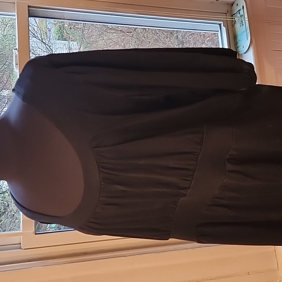 Womens black blouse plus size 2X - Picture 2 of 9
